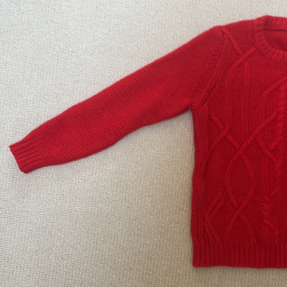Sandro red wool sweater, size small. Made in Italy. - Picture 5 of 11